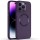 TPU чехол Bonbon Metal Style with MagSafe для Apple iPhone 14 Pro (6.1") Фиолетовый / Dark Purple