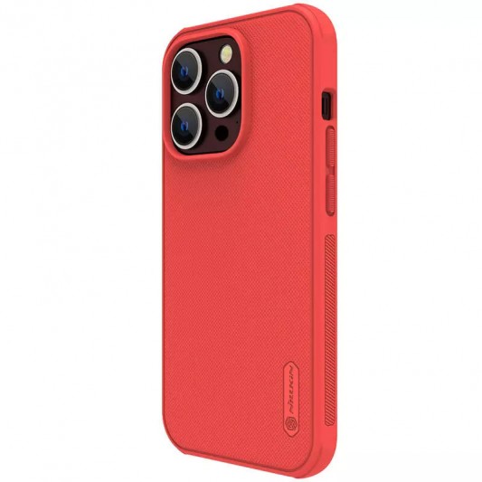 Чехол Nillkin Matte Pro для Apple iPhone 14 Pro (6.1") Красный / Red - изображение 1