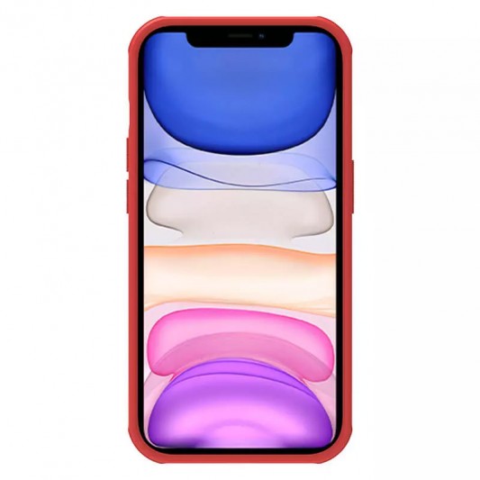 Чехол Nillkin Matte Pro для Apple iPhone 14 Pro (6.1") Красный / Red - изображение 3