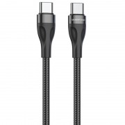 Дата кабель Borofone BX61 Source 60W Type-C to Type-C (1m) Black