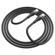 Кабель для телефону Borofone BX61 Source 60W Type-C to Type-C (1m), Black