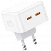 МЗП Borofone BA76A Source PD35W (2USB-C) White МЗП Borofone BA76A Source PD35W (2USB-C) White