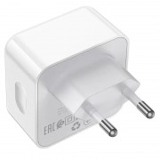 Зарядний пристрій Borofone BA76A Source PD35W (2Type-C), White