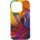 Кожаный чехол Colour Splash with MagSafe для Apple iPhone 14 Pro (6.1") Orange / Red