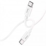 Дата кабель Hoco X87 Magic Type-C to Type-C PD 60W (1m), Білий