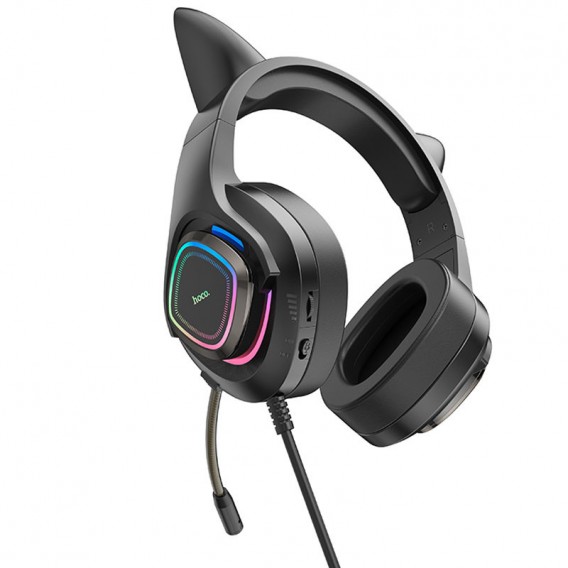 Стерео навушники Hoco W107 Cute cat, Phantom Cat