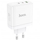 Зарядний пристрій Hoco N30 Glory PD65W (2Type-C/1USB), White Зарядний пристрій Hoco N30 Glory PD65W (2Type-C/1USB), White