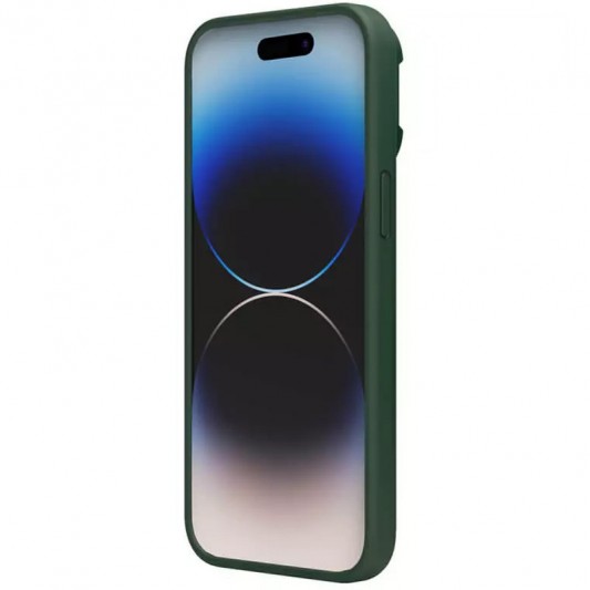 Чехол Silicone Nillkin LensWing Magnetic для Apple iPhone 14 Pro (6.1") Зеленый / Green - изображение 3