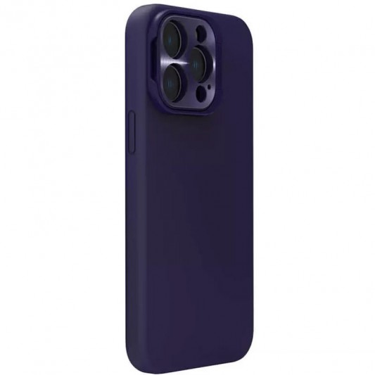 Чохол Silicone Nillkin LensWing Magnetic для Apple iPhone 14 Pro (6.1") Фіолетовий / Deep Purple - зображення 2 