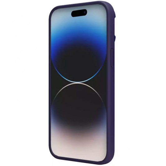 Чохол Silicone Nillkin LensWing Magnetic для Apple iPhone 14 Pro (6.1") Фіолетовий / Deep Purple - зображення 3 