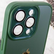 Чехол TPU+Glass Sapphire Midnight для Apple iPhone 14 Pro (6.1"), Зеленый / Forest green