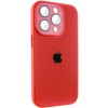 Чохол TPU+Glass Sapphire Midnight для Apple iPhone 14 Pro (6.1"), Червоний / Red