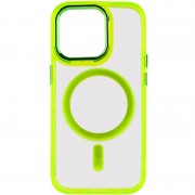 Чохол TPU Iris with MagSafe для Apple iPhone 14 Pro (6.1") Жовтий