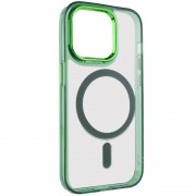 Чехол TPU Iris with MagSafe для Apple iPhone 14 Pro (6.1"), Зеленый