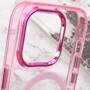 Чохол TPU Iris with MagSafe для Apple iPhone 14 Pro (6.1"), Рожевий