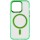 Чехол TPU Iris with MagSafe для Apple iPhone 14 Pro (6.1") Салатовый