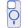 Чехол TPU Iris with MagSafe для Apple iPhone 14 Pro (6.1") Синий