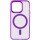 Чехол TPU Iris with MagSafe для Apple iPhone 14 Pro (6.1") Фиолетовый