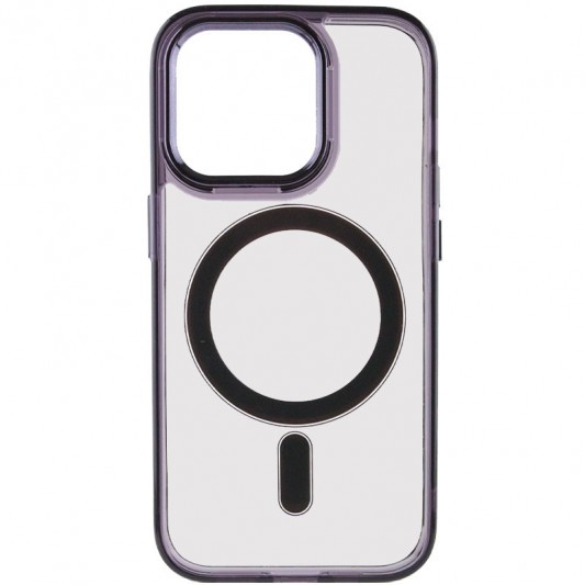 Чехол TPU Iris with MagSafe для Apple iPhone 14 Pro (6.1") Черный