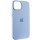 Чохол Silicone Case Metal Buttons (AA) для Apple iPhone 12 Pro Max (6.7") Блакитний / Blue Fog