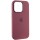 Чехол Silicone Case Metal Buttons (AA) для Apple iPhone 13 Pro (6.1") Бордовый / Plum