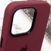 Чохол Silicone Case Metal Buttons (AA) для Apple iPhone 13 Pro (6.1"), Бордовий / Plum