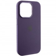 Чехол Silicone Case Metal Buttons (AA) для Apple iPhone 13 Pro (6.1") Фиолетовый / Elderberry