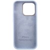 Чохол Silicone Case Metal Buttons (AA) для Apple iPhone 13 Pro Max (6.7"), Блакитний / Blue Fog