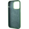 Чохол Silicone Case Metal Buttons (AA) для Apple iPhone 13 Pro Max (6.7"), Зелений / Clover