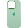 Чехол Silicone Case Metal Buttons (AA) для Apple iPhone 13 Pro Max (6.7"), Зеленый / Pistachio
