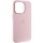 Чехол Silicone Case Metal Buttons (AA) для Apple iPhone 13 Pro Max (6.7") Розовый / Chalk Pink
