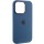 Чехол Silicone Case Metal Buttons (AA) для Apple iPhone 13 Pro Max (6.7") Синий / StromBlue