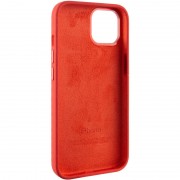 Чехол Silicone Case Metal Buttons (AA) для Apple iPhone 14 (6.1"), Красный / Red