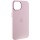 Чехол Silicone Case Metal Buttons (AA) для Apple iPhone 14 (6.1") Розовый / Chalk Pink