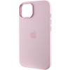 Чехол Silicone Case Metal Buttons (AA) для Apple iPhone 14 (6.1"), Розовый / Chalk Pink