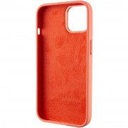 Чехол Silicone Case Metal Buttons (AA) для Apple iPhone 14 (6.1"), Розовый / Pink Pomelo