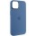 Чехол Silicone Case Metal Buttons (AA) для Apple iPhone 14 (6.1") Синий / Blue Jay