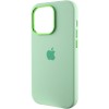 Чохол Silicone Case Metal Buttons (AA) для Apple iPhone 14 Pro (6.1"), Зелений / Pistachio