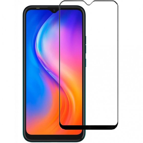 Защитное стекло XD+ (full glue) (тех.пак) для TECNO POP 4 Pro Черный