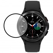 Полимерная пленка 3D (full glue) (тех.пак) для Samsung Galaxy Watch 4 46mm Черный
