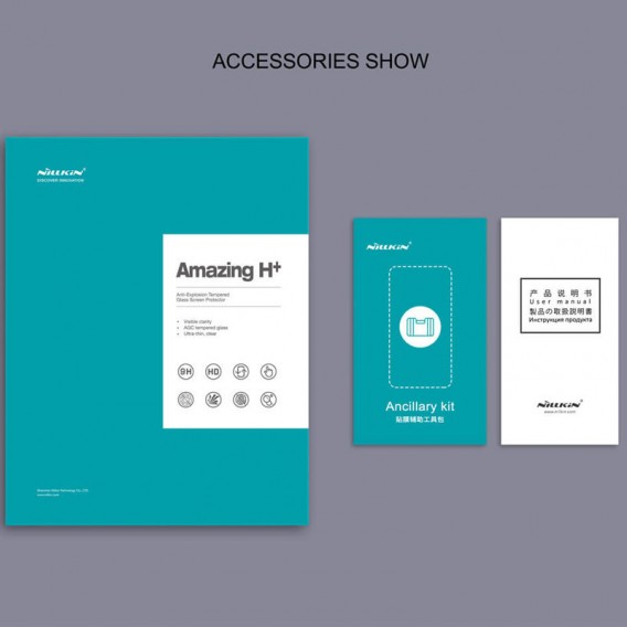 Захисне скло Nillkin (H+) для Apple iPad Mini 6 (8.3") (2021), Прозорий