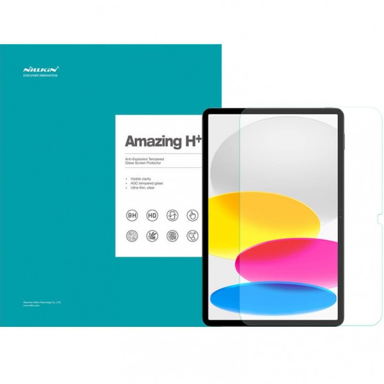 Защитное стекло Nillkin (H+) для Apple iPad 10.9" (2022-24) / 11" 2025 Прозрачный