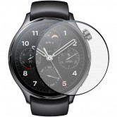 Полимерная пленка 3D (full glue) (тех.пак) для Xiaomi Watch S1 Pro Черный
