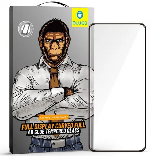 3D защитное стекло Blueo Full Display Curved для Samsung Galaxy S23 Ultra, представленное в упаковке