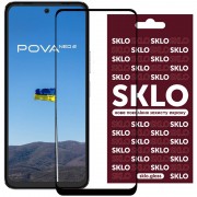 Защитное стекло SKLO 3D для TECNO Pova Neo 2 (LG6n) Черный
