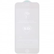 Захисне скло 5D Hard (full glue) для Apple iPhone 6/6s (4.7"), Білий