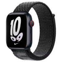 Ремінець Nylon для Apple Watch 38/40/41/42mm(ser.10) Black / Summit White