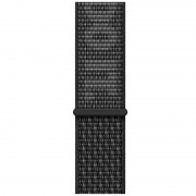 Ремінець Nylon для Apple watch 38mm/40mm/41mm, Black / Summit White