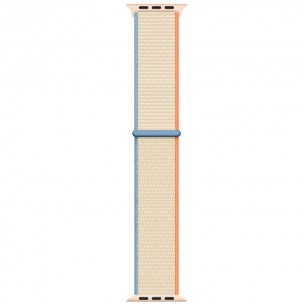 Ремешок Nylon для Apple Watch 38/40/41/42mm(ser.10) Бежевый / Cream