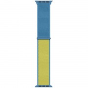 Ремешок Nylon для Apple Watch 38/40/41/42mm(ser.10) Blue / Yellow